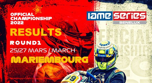 Results Round 1 IAME Series Benelux Mariembourg