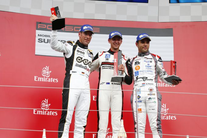 Porsche Supercup podium Spielebrg
