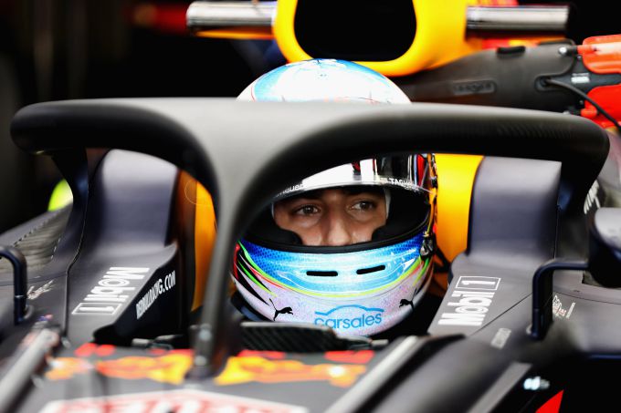 Daniel Ricciardo Red Bull Racing Halo