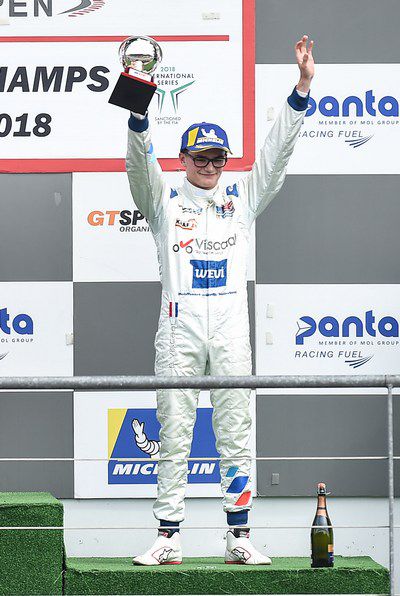 Bent Viscaal podium in Spa