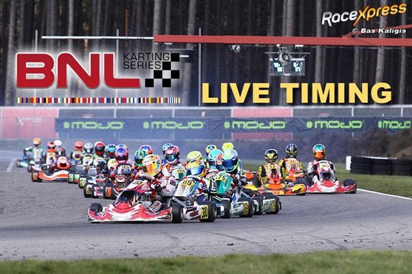 Live timing: BNL Karting Series 2023 Kick-Off op Karting Genk
