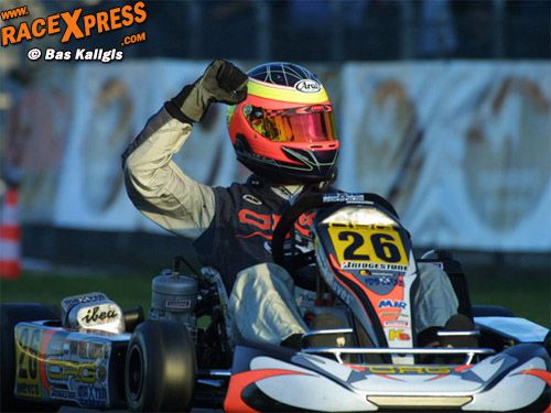 Giedo van der Garde WK Karting Formule Super A