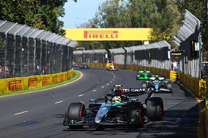 Lewis Hamilton Melbourne 2024 F1