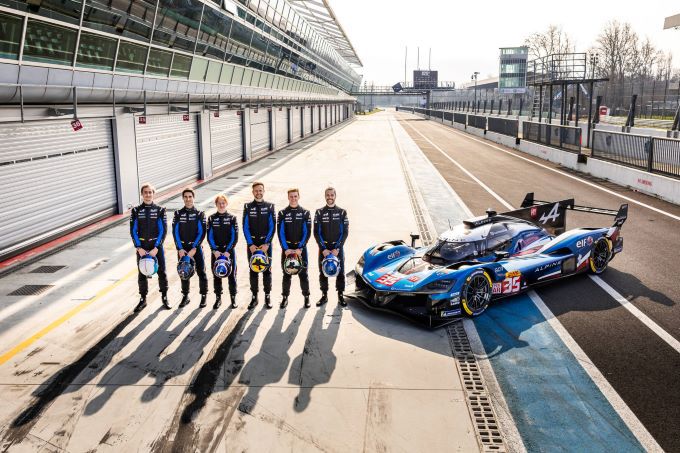 Alpine Endurance Team line-up