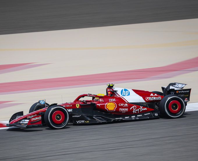 Ferrari SF-25 F1 Lewis Hamilton Bahrain