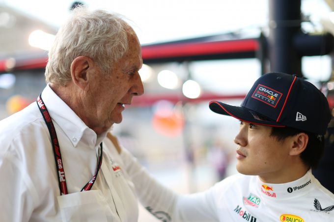 Yuki Tsunoda Verstappen Helmut Marko
