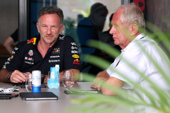 Helmut Marko Max Verstappen Christian Horner
