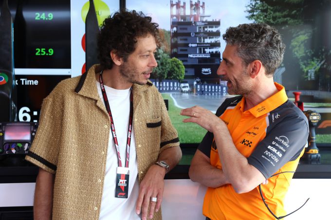 McLaren Andrea Stella Valentino Rossi