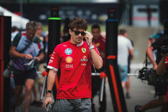 Charles Leclerc Ferrari Norris