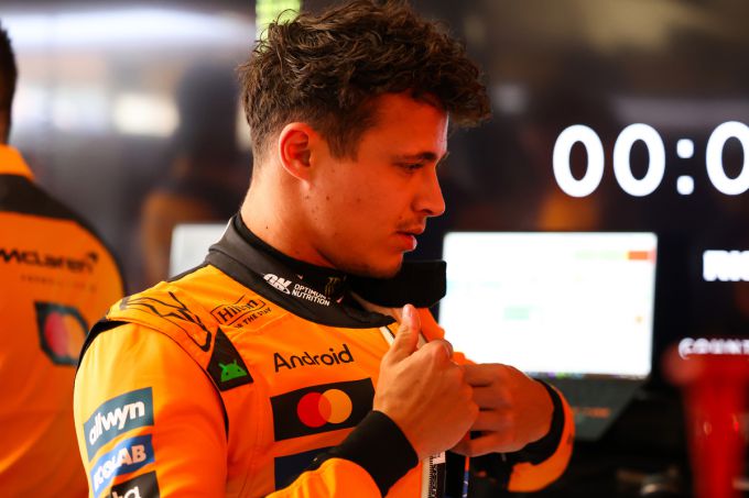Lando Norris McLaren Max Verstappen