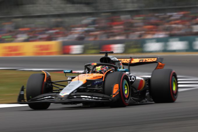 Oscar Piastri Max Verstappen Silverstone