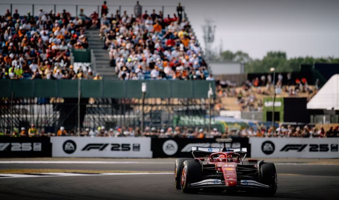 Charles Leclerc Ferrari Silverstone