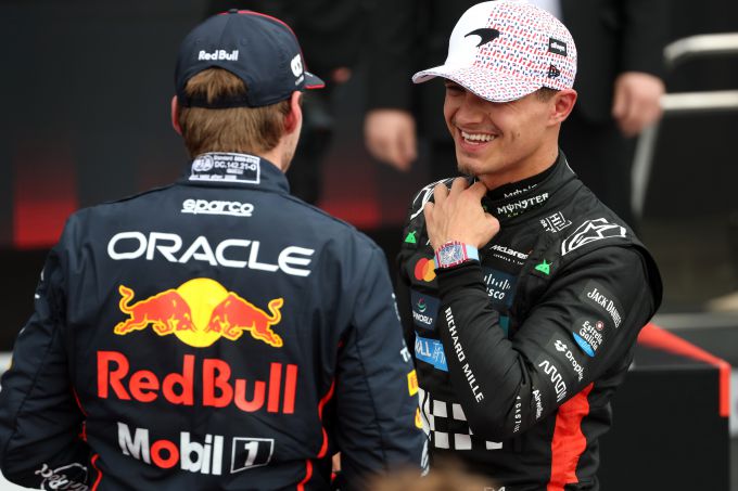 Lando Norris Verstappen Silverstone Engeland