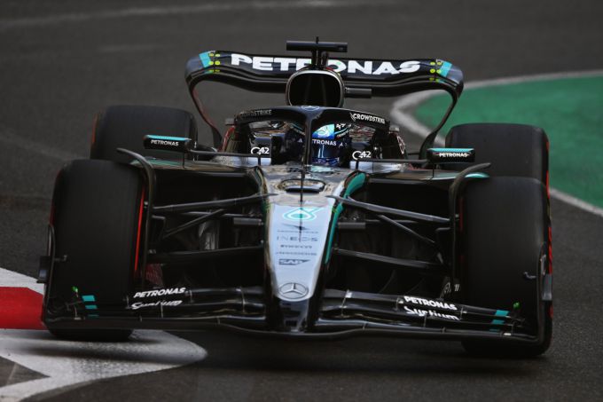 George Russell F1 Mercedes Bakoe