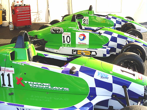 Vuik Racing volgend jaar met 3 Formule Fords !