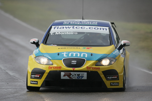 Tiago Monteiro is erg snel in Anderstorp