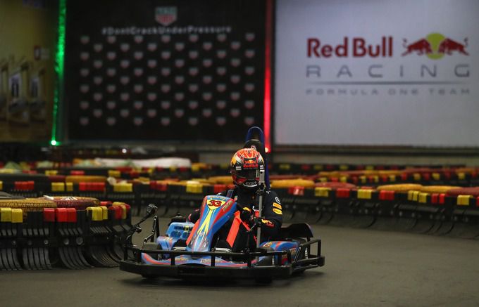 Max Verstappen Inddor Kart China Formule 1 GP