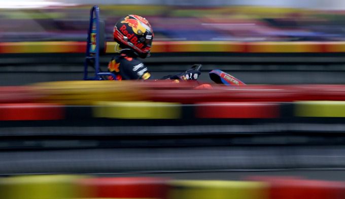 Max Verstappen Inddor Kart China Formule 1