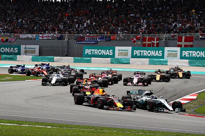 Formula One start Grand Prix of Malaysia