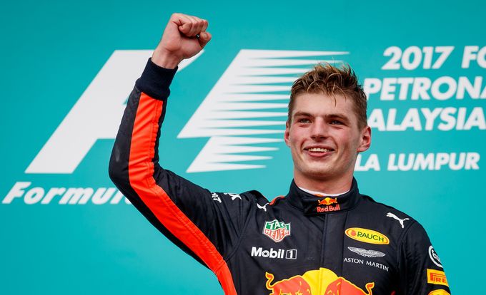 Max Verstappen winner of the Malaysian Grand Prix Formula 1