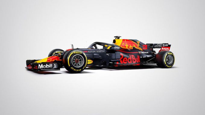 Red Bull RB14 Spanje test