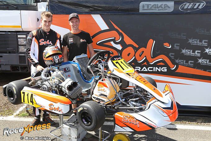 Sam Claes Sodi SLC Karting Randy Nauwelaers