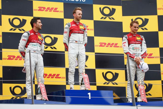 DTM Spielberg Audi podium zaterdag