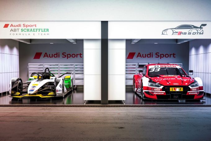 Audi ook in 2019 actief in Formule E en DTM