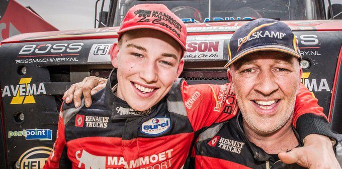 Martin en Mitchel van den Brink Dakar Rally