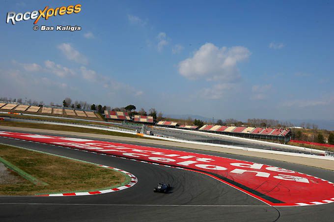 Formule 1 testweek in Barcelona