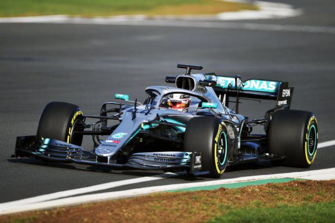 Mercedes W10 EQ Power Lewis Hamilton