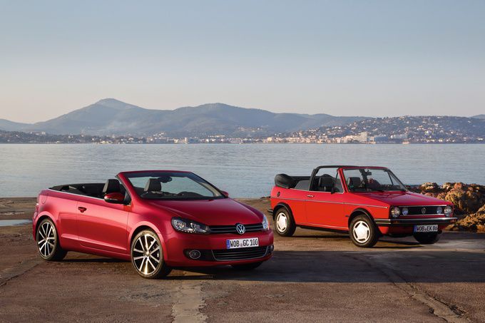 VW Golf 40 years Volkswagen Golf Cabriolet