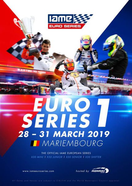 IAME X30 Euro Series by RGMMC op circuit Karting des Fagnes in Mariembourg