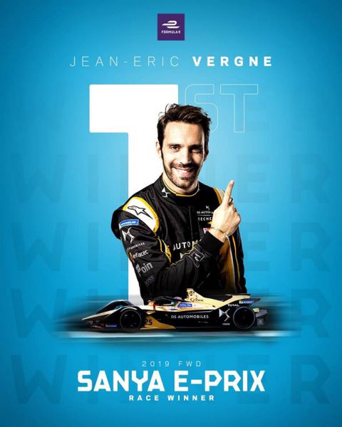 Sanya E Prix Jean-Eric Vergne