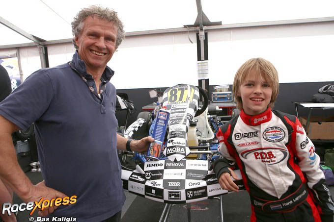 Ren Lammers knokt zich naar podium in Mariembourg Jan Lammers in de rol van monteur