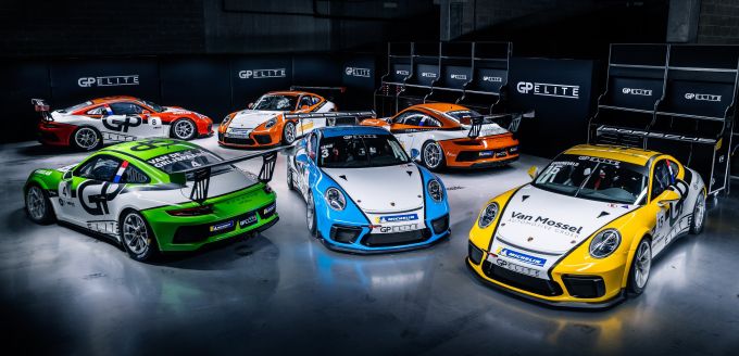 Team GP Elite met vijf autos actief in Porsche Carrera Cup Benelux