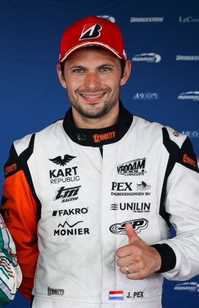Jorrit Pex CIK FIA Europees kampioen KZ