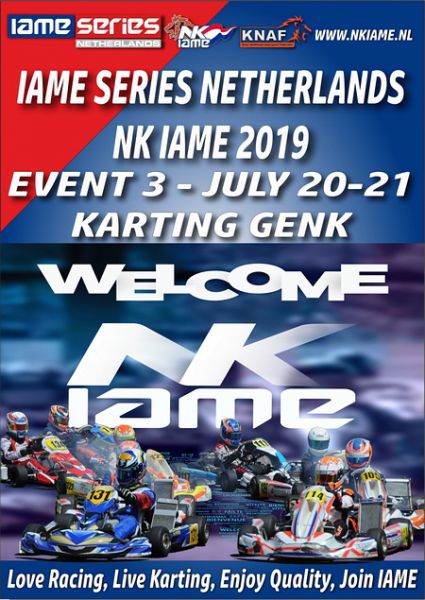 Race 3 IAME SERIES NETHERLANDS  NK 2-Takt IAME op Karting Genk - Home of Champions