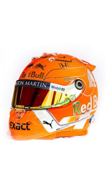 New helmet Max Verstappen