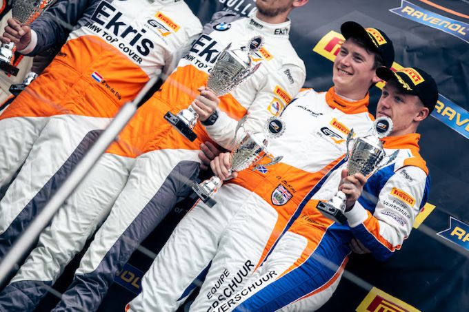 Benjamin Lessennes en Equipe Verschuur met McLaren 