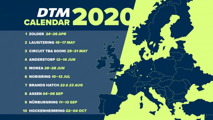 DTM kalender 2020