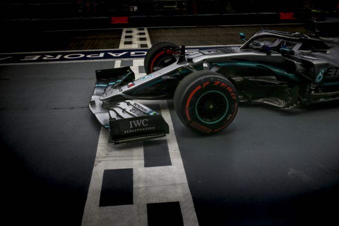 Mercedes finish Singapore 2019