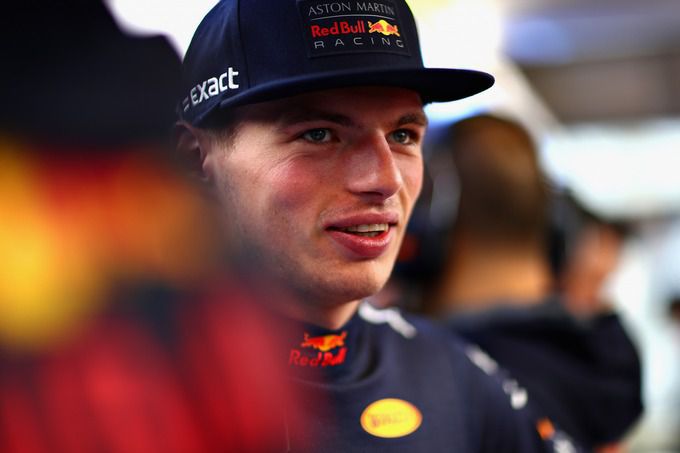 Max Verstappen portret smile Red Bull F1