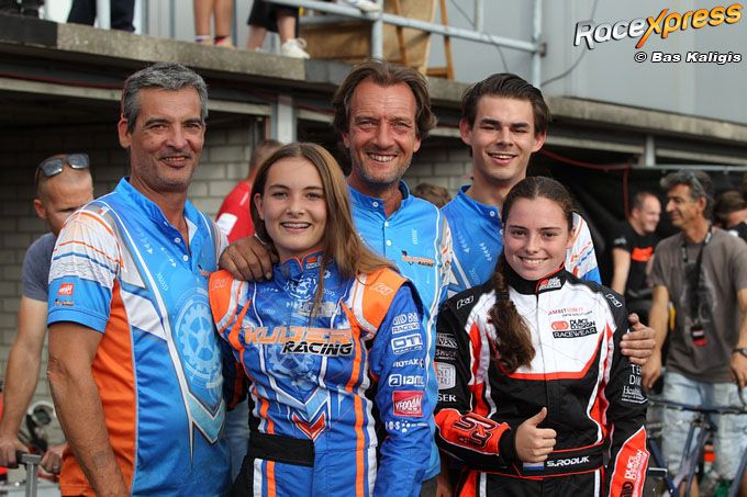 Girlpower Senna Rodijk en Esmee Kosterman in de top van NL kartsport