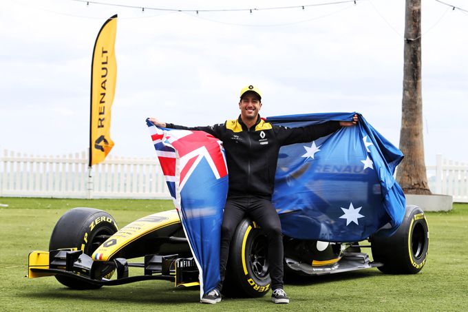 Renault F1 Daniel Ricciardo Australia