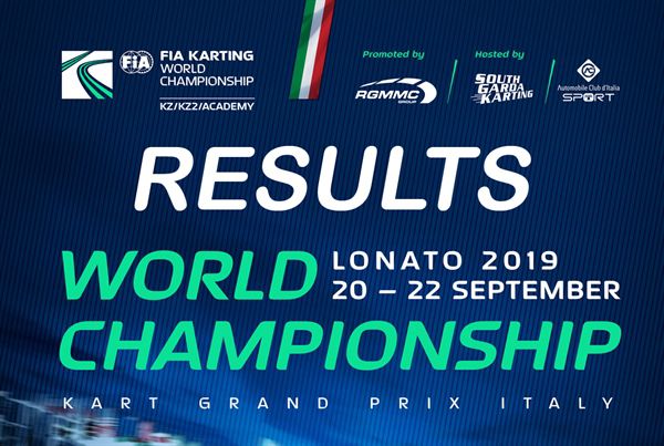 Results FIA Kart Grand Prix World Championship Lonato