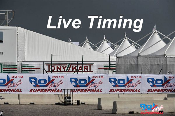 LIVE-TIMING Rok Cup Superfinal South Garda Karting Circuit in Lonato
