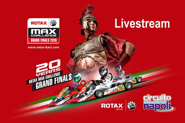 CHECK all the action HERE via LIVESTREAMING Rotax Max Challenge Grand Finals 2019 Circuito Internazionale di Napoli in Sarno