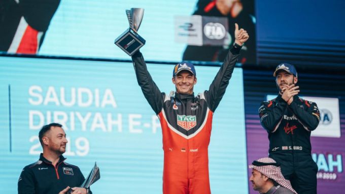 Porsche in Formule E-kampioenschap Andr Lotterer pakt podium