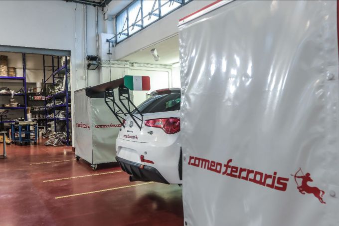 Romeo Ferraris Giulietta TCR rear
